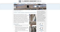 Desktop Screenshot of concrete-consultancy.co.uk